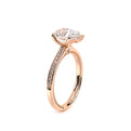 Renaissance-Sld301-Ps-18k Rose Gold Pear