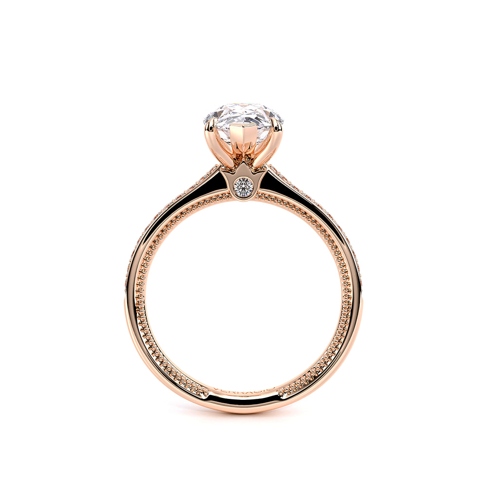 Renaissance-Sld301-Ps-18k Rose Gold Pear