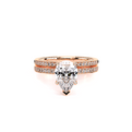 Verragio Solitaire Pear Engagement Ring