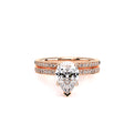 Renaissance-Sld301-Ps-18k Rose Gold Pear