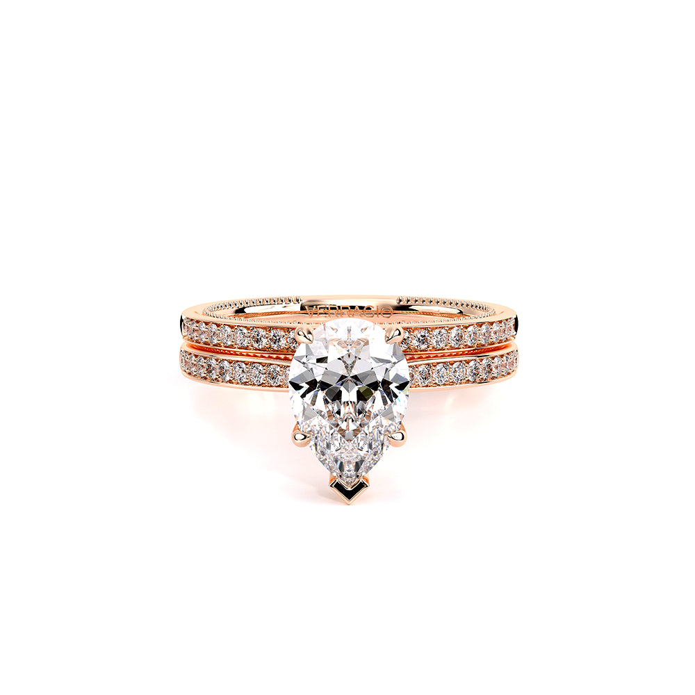 Renaissance-Sld301-Ps-18k Rose Gold Pear