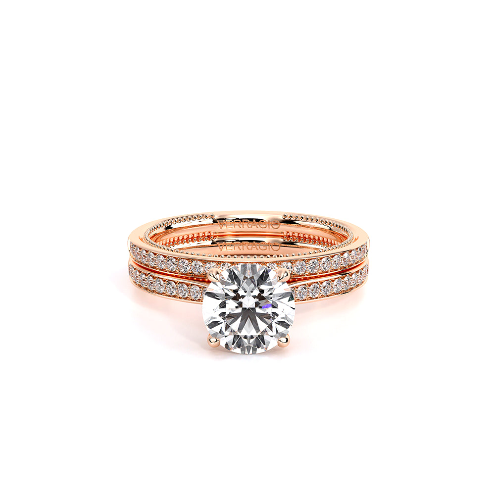 Renaissance-Sld301-R-18k Rose Gold Round