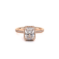 Verragio Solitaire Emerald Engagement Ring
