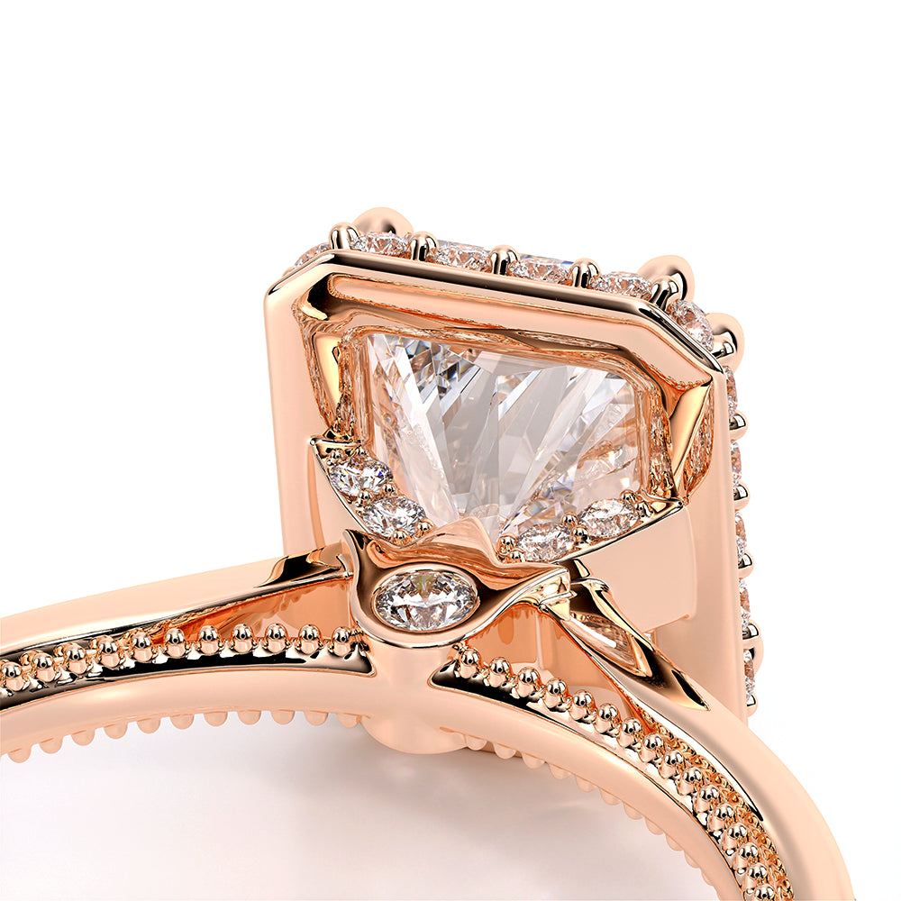 Renaissance-Sld302-Xem-18k Rose Gold Emerald