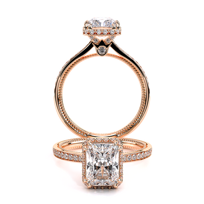 Verragio Solitaire Emerald Engagement Ring