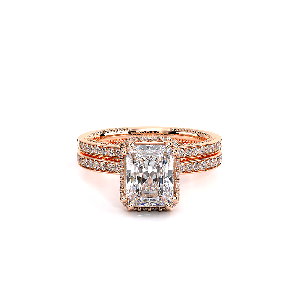 Verragio Solitaire Emerald Engagement Ring