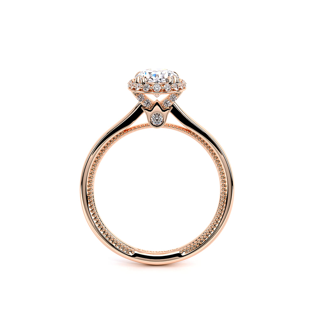Renaissance-Sol302-Xov-14k Rose Gold Oval