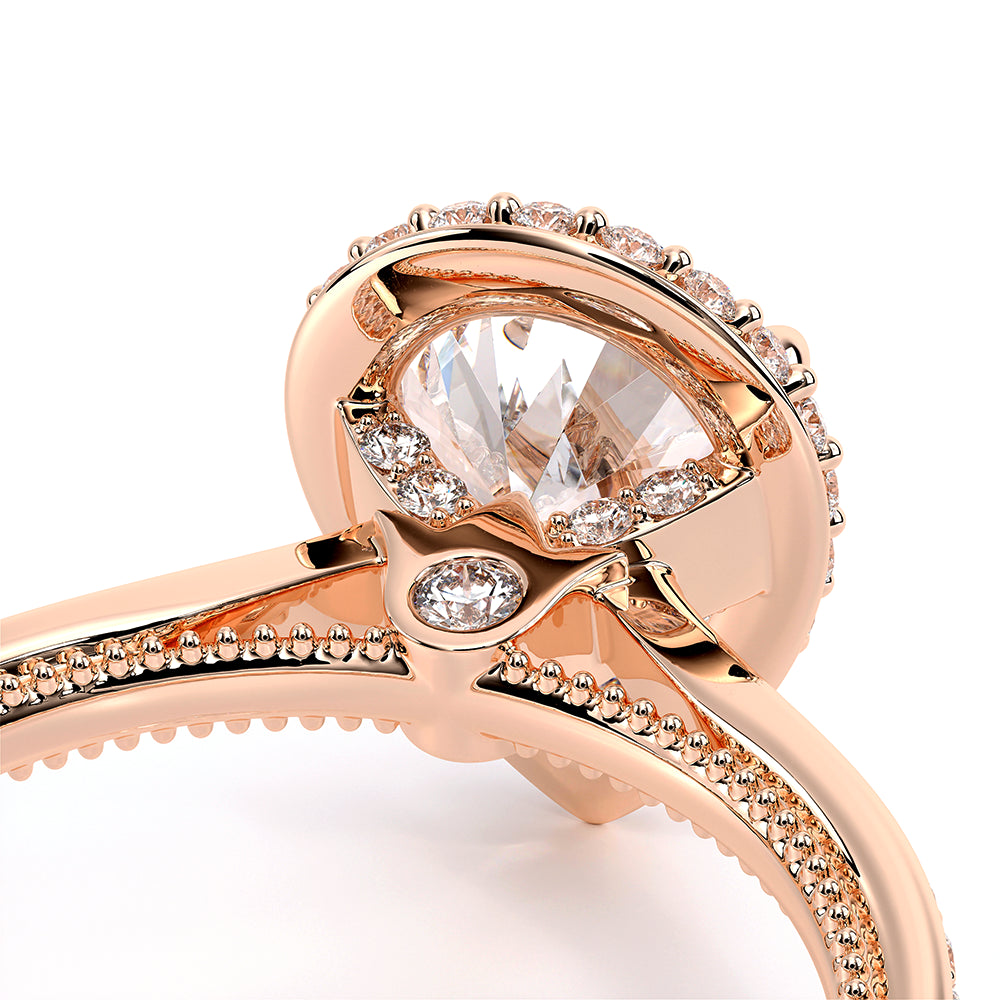 Renaissance-Sld302-Xps-18k Rose Gold Pear
