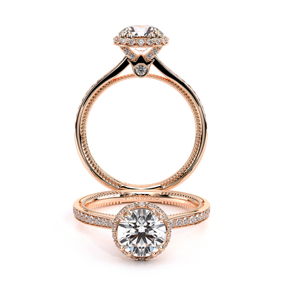 Verragio Pave Round Engagement Ring
