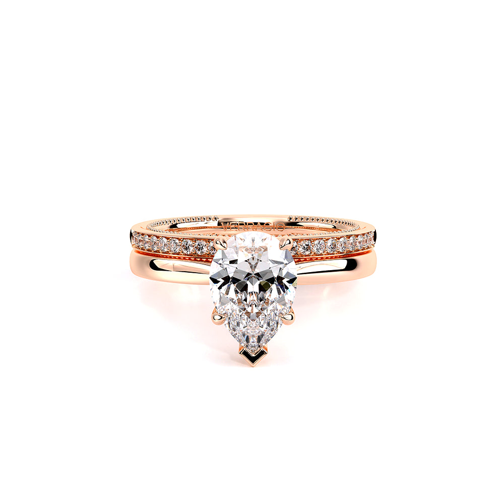 Renaissance-Sol301-Ps-18k Rose Gold Pear