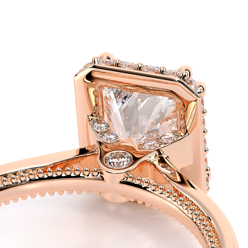 Verragio Solitaire Emerald Engagement Ring