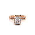 Verragio Solitaire Emerald Engagement Ring