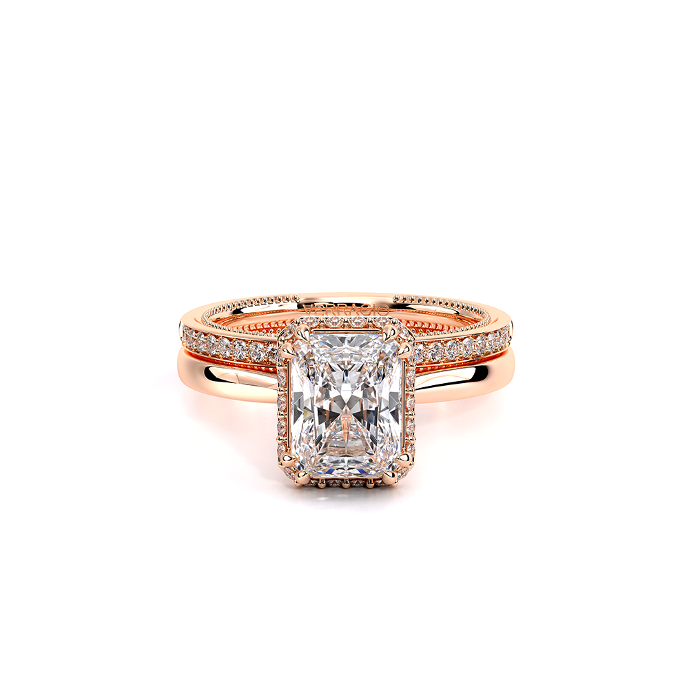 Verragio Solitaire Emerald Engagement Ring