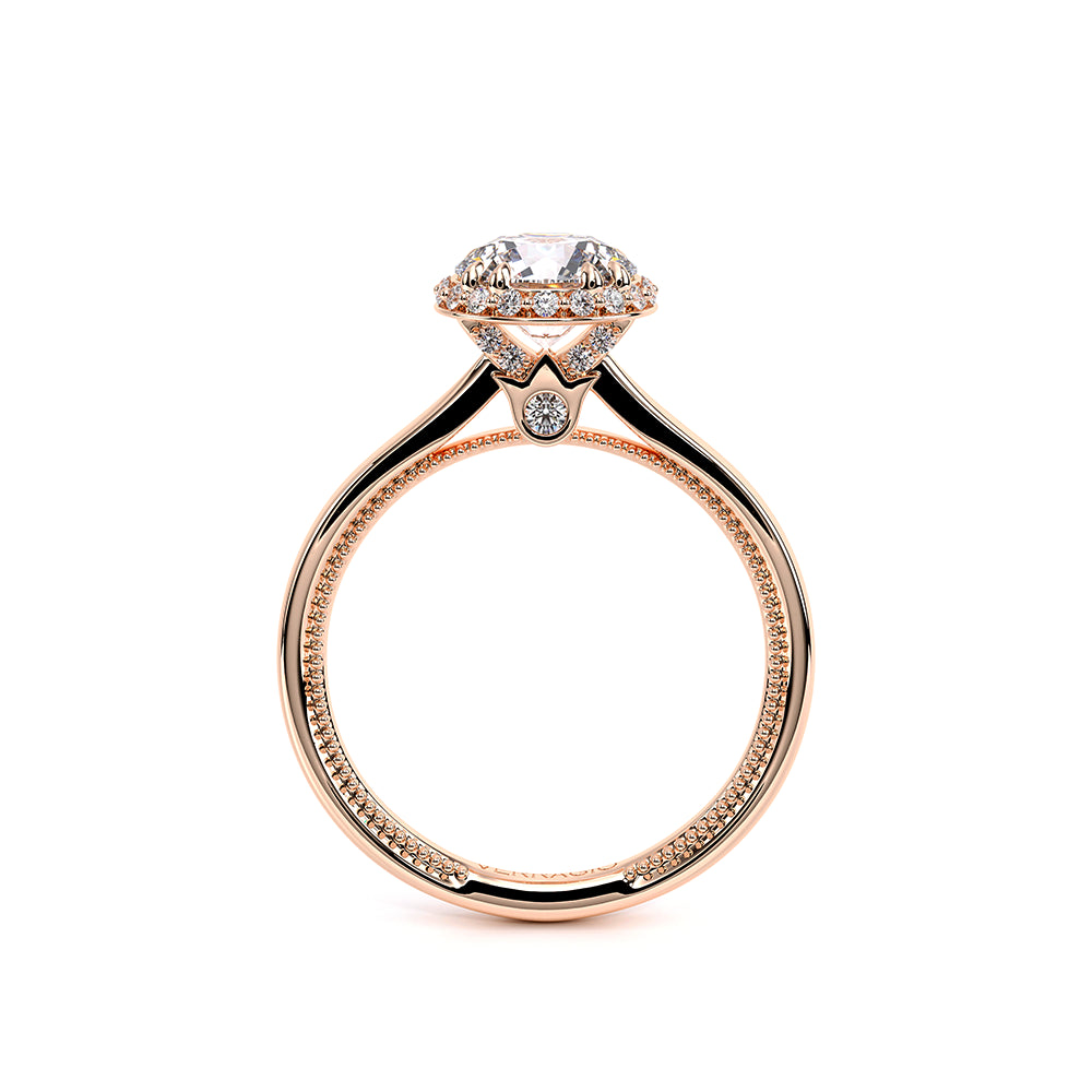 Renaissance-Sol302-Xr-14k Rose Gold Round
