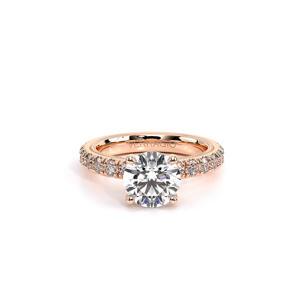 Verragio Pave Round Engagement Ring