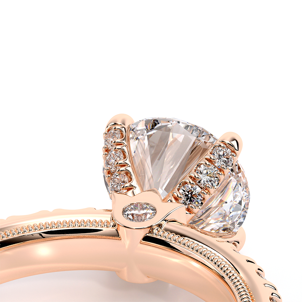 Verragio Pave Round Engagement Ring