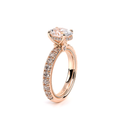 Verragio Pave Oval Engagement Ring