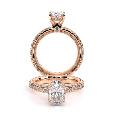 Verragio Pave Oval Engagement Ring