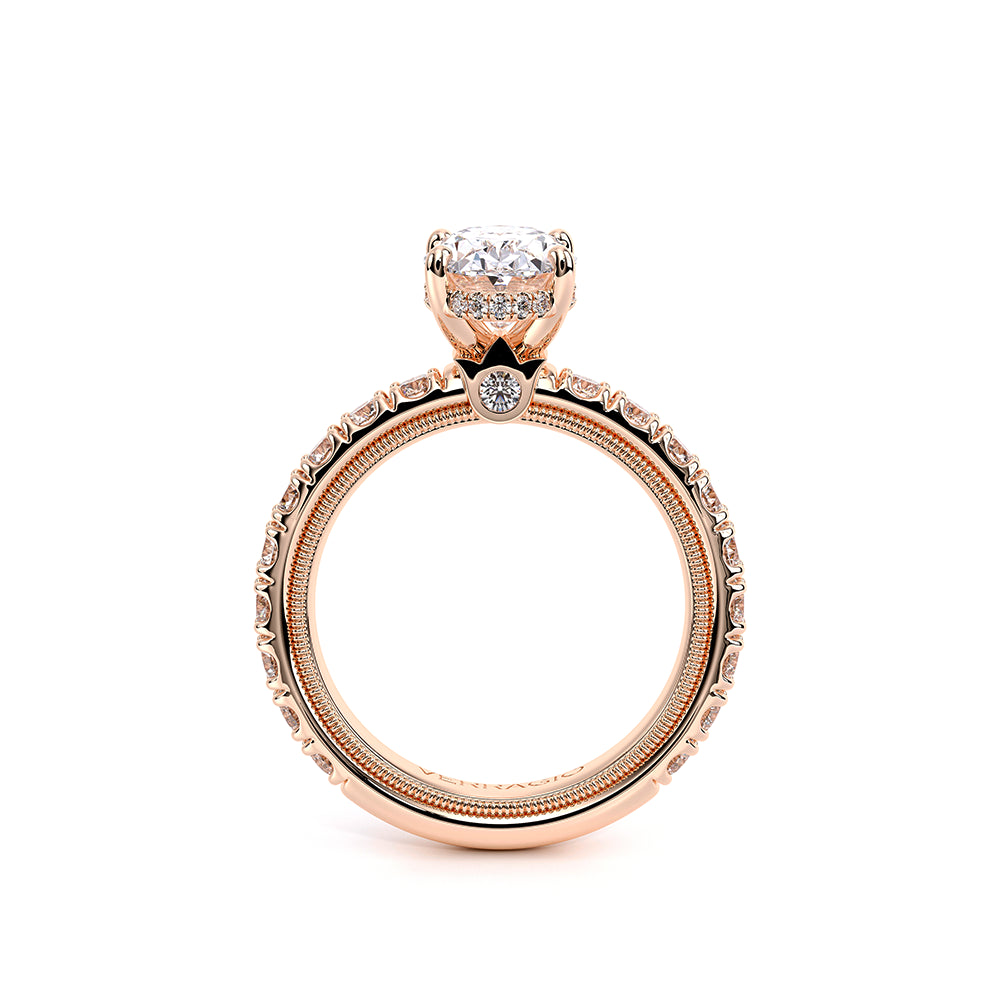 Tradition-250dbov-14k Rose Gold Oval
