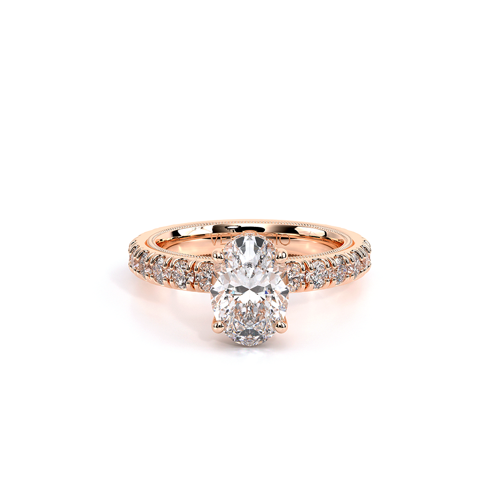 Verragio Pave Oval Engagement Ring