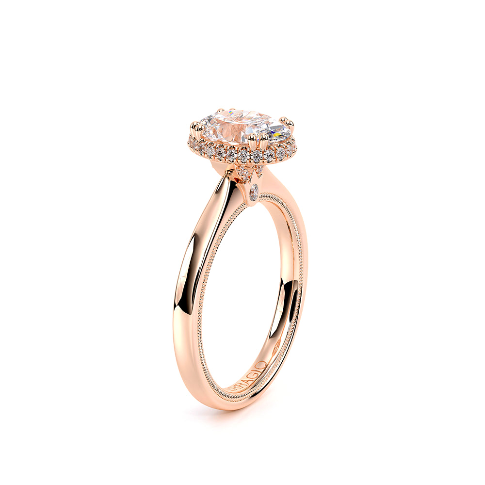 Tradition-211xov-18k Rose Gold Oval