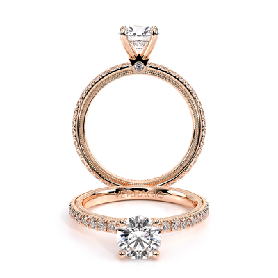 Verragio Pave Round Engagement Ring