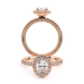 Verragio Pave Oval Engagement Ring