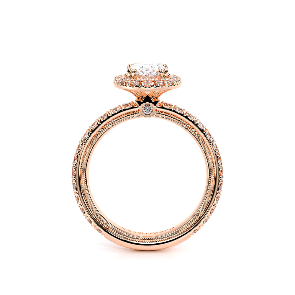 Tradition-180hov-18k Rose Gold Oval
