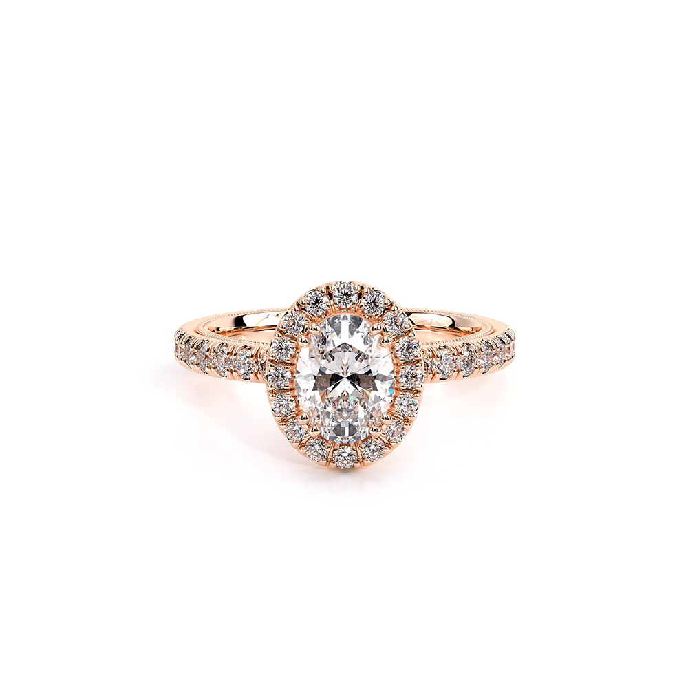 Verragio Pave Oval Engagement Ring