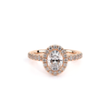 Verragio Pave Oval Engagement Ring