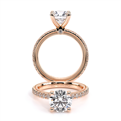 Verragio Pave Round Engagement Ring