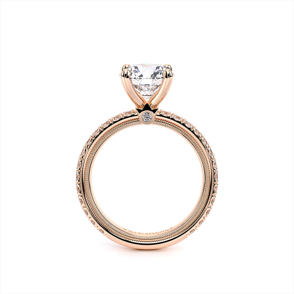 Verragio Pave Round Engagement Ring