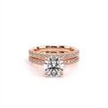 Verragio Pave Round Engagement Ring