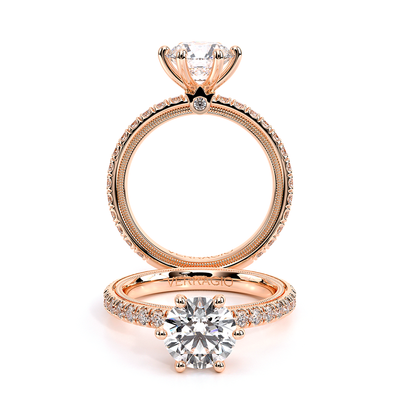 Verragio Pave Round Engagement Ring