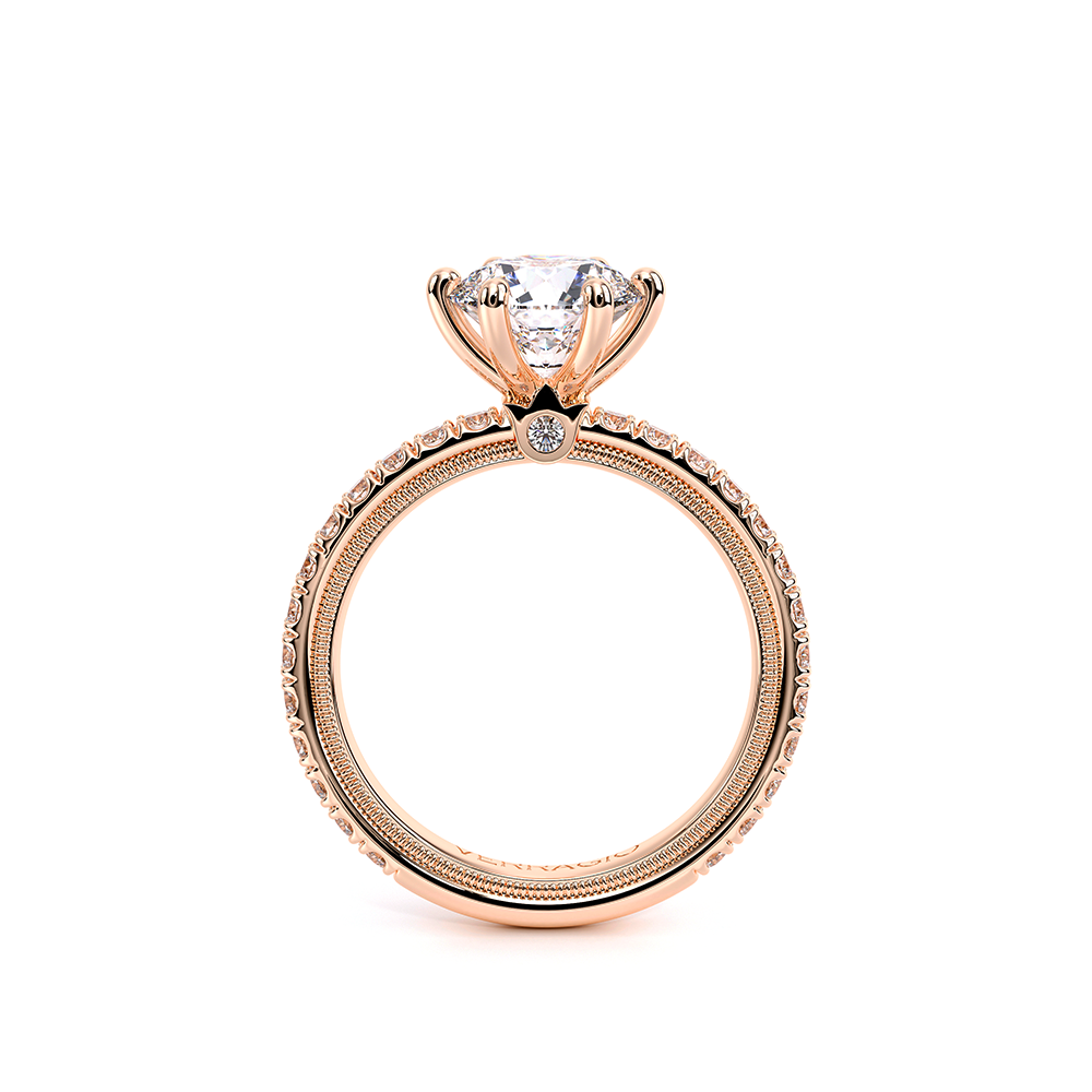 Verragio Pave Round Engagement Ring