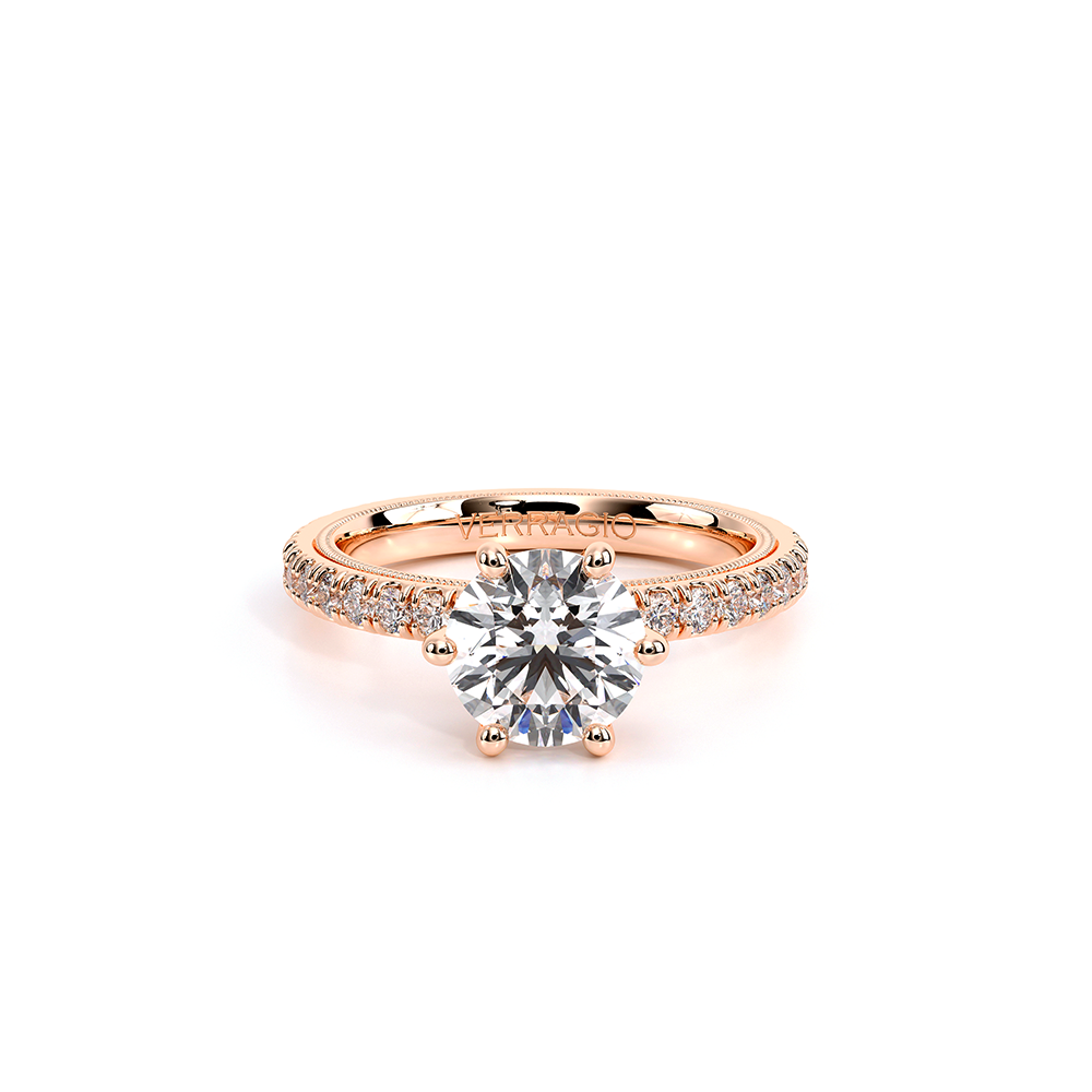 Verragio Pave Round Engagement Ring