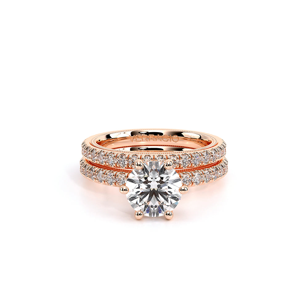 Tradition-180r6-14k Rose Gold Round