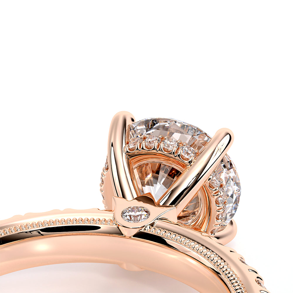 Tradition-210DBR-14K Rose Gold Round