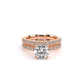 Verragio Pave Round Engagement Ring