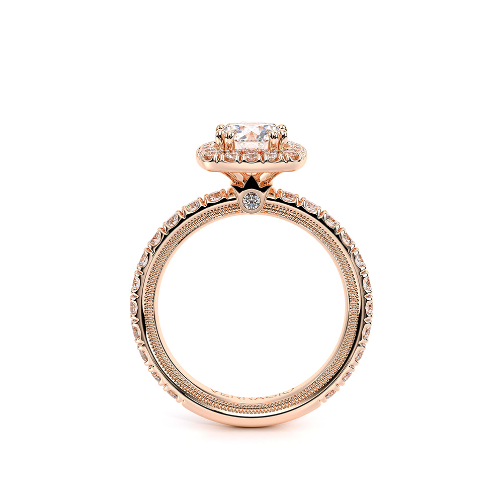 Tradition-210hcu-18k Rose Gold Cushion