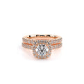 Tradition-210hcu-14k Rose Gold Cushion