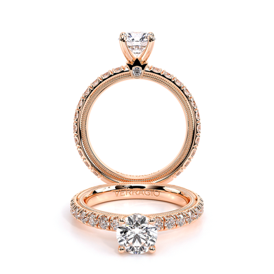 Verragio Pave Round Engagement Ring