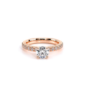 Verragio Pave Round Engagement Ring