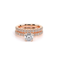 Verragio Pave Round Engagement Ring