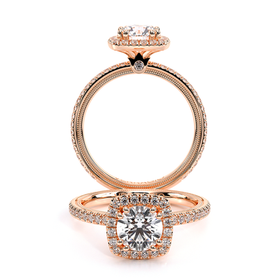 Verragio Halo Round Engagement Ring