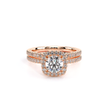 Verragio Halo Round Engagement Ring