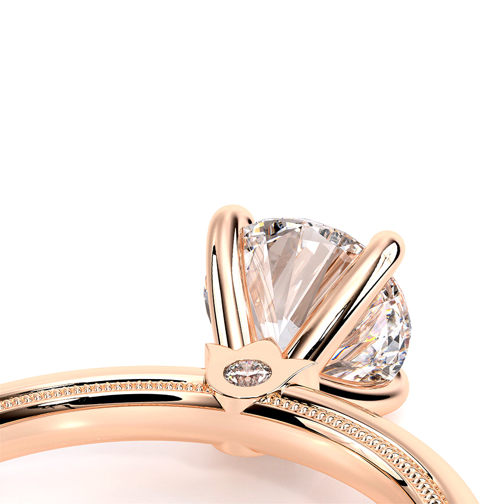 Tradition-120R4-S-14K Rose Gold Round