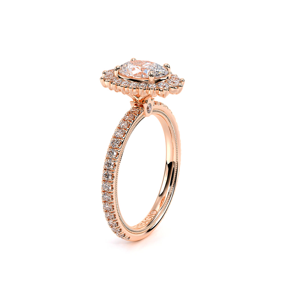 Tradition-150chov-18k Rose Gold Oval