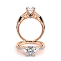 Verragio Three-Stone Round Engagement Ring
