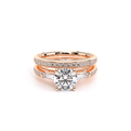 Verragio Three-Stone Round Engagement Ring